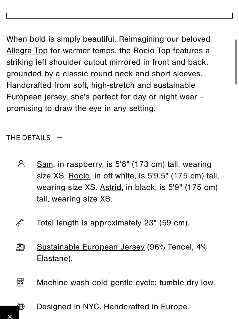 Marcella Rocio Top BNWT - Picture 3 of 3